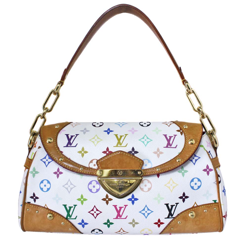 louis vuitton monogram multicolore beverly 单肩包 中号